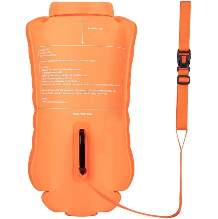 2024 Zone3 Frauen Thermal Agile Neoprenanzug & Recycled 2 LED Light 28L Backpack Safety Buoy Bundle